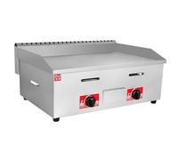 Grille à gaz commerciale, anti-adhésive, température réglable, plaque chauffante de comptoir pour cuisine