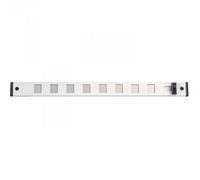 Renson Entrée d'air à glissière type 485 - aluminium 475 mm Blanc 9010