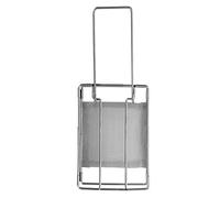 Grille à Pain Poreux Pliable, Acier Inoxydable Pliable Extérieur Plateau de Cuisson Grille Pain pour Barbecue Fête Camping Randonnée Pique-Nique