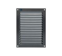 Renson Grille persienne 436 - 150x200 mm - Anodisé argent - Réf. 16253