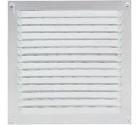 Grille à persienne 436 250x250mm époxy blanc NR RAL 9010 - RENSON - 42502506