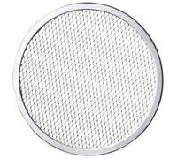 Grille à pizza ronde, grille en aluminium, plaque de cuisson antiadhésive, plaque à pizza sans soudure pour restaurants