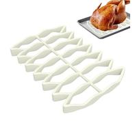 Grille à rôtir au four | Grille de cuisson au poulet en silicone | Plateau de cuisson domestique facile à nettoyer pour gâteau, poulet, poisson, dinde, légumes, pizza, viande