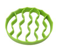 Grille à rôtir en silicone | Grille de cuisson résistante à la chaleur - Autocuiseur, friteuse à air, mijoteuse, four, accessoires de poêle en fonte pour viande, poulet, légumes