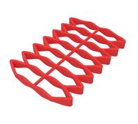 Grille à rôtir en silicone pour four de cuisine - Antiadhésif pour égoutter l'huile, outil ménager pour refroidir la cuisson à la vapeur, la cuisson, la friture