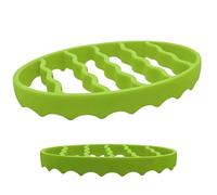 Grille à rôtir - Grille de cuisson en silicone résistant à la chaleur, accessoire de cuisson compact | Refroidissement de qualité alimentaire avec design d'évacuation de la graisse, outil anti-adhésif