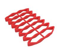 Grille à rôtir pour four, four de cuisine en silicone, outil de cuisson à la vapeur, plateau résistant aux hautes températures facile à nettoyer, grille à rôtir pour friteuse à air, plateau à rôtir en
