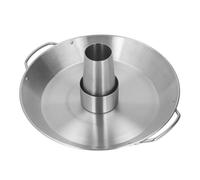 Grille à rôtir pour Poulet, Grille à rôtir Amovible en Acier Inoxydable pour canette de bière, Accessoires pour Barbecue