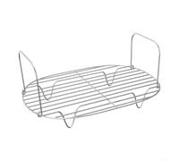 Grille à vapeur électrique avec poignée pour mijoteuse, grille en acier inoxydable compatible avec multi-cuiseurs NinjaFoodi MC1000 MC1001