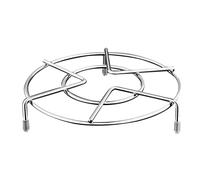 Grille à vapeur en acier inoxydable - Dessous de plat durable pour ragoût et cuisson à la vapeur, accessoire de cuisine pour support d'ustensiles de cuisine, 15 cm
