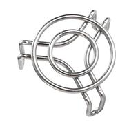 Grille à vapeur | Mini gadgets de cuisine en acier inoxydable, 6,1 x 6,1 cm, pour cuiseur électrique, pot de lait, viande, dessert, œufs, maison, cuisine, restaurant