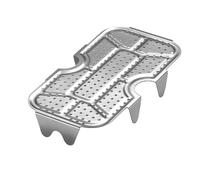Grille à vapeur pour la cuisine | Support d'insert de cuiseur vapeur pratique - Plateau vapeur en acier inoxydable, cuiseur vapeur multifonction, fond de boîte à déjeuner