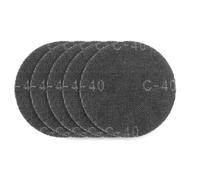 Grille abrasive Velcro pour plâtre 180 mm, K40, lot de 5 pour meuleuse 59G263