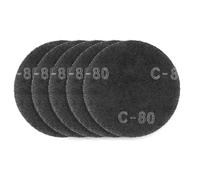 Grille abrasive Velcro pour plâtre 180 mm, K80, lot de 5 pour meuleuse 59G263