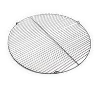Grille Acier inoxydable Ronde 64,5cm V2A Barbecue Charbon Bois /à gaz /pivotant