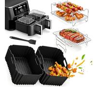 Grille Acier Inoxydable Set pour Ninja Air Fryer AF400EU/ SL400EU/ DZ400EU