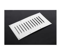 Grille aération 130 x 230 Aluminium laqué blanc