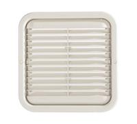 Grille aération 166x166 mm grise pour camping car