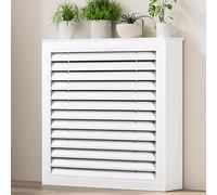 grille aeration Grille d'aération de porte double face, grille retour d'air for armoire salle bain/système CVC, taille personnalisable, profondeur: 2cm/0,8po(16x46in/40.6x116.8cm)