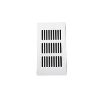 Grille Aeration Grille de ventilation en tôle perforée en aluminium for ventilation de placard, chaussures, climatiseur, décoration d'intérieur(Width 100MM,Length 250MM)