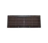 Grille aération Plastique 365x140 mm marron