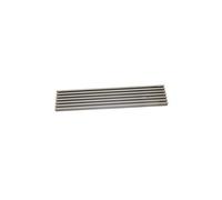 Grille aération pour four à encastrer en aluminium anodisé inox - 8061669