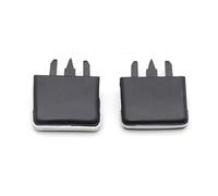 Grille Aération Remplacement Compatible avec les grilles d'aération de climatisation automobile tableau de bord central Kit de 4 clips de fixation