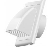 Grille aération Vents couvrant extérieur 125mm G