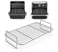 Grille Air Fryer Double Hauteur Compatible avec Cosori TwinFry 10 L 36,5 cm | Compatible avec Ninja FlexDrawer 10,4 L. Grille inox S304 36,5 cm - grille de cuisson, rack pour four, accessoire Air Fryer.