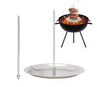 Grille Al Pastor - Brochettes verticales pour grille, barbecue brésilien amovible en acier inoxydable et brochette Al Pastor | Brochettes pour barbecue, brochette de support verticale pour shawarma