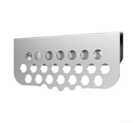 Grille anti-éclaboussures en acier inoxydable avec fonction d'évacuation de la graisse pour barbecue en plein air et pique-nique