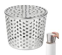 Grille anti-feuilles en acier inoxydable pour gouttière et tuyau de descente, empêche les blocages causés par les feuilles et la saleté, protection de tuyau de descente pour gouttière, écoulement et
