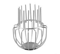 Grille anti-feuilles en acier inoxydable pour systèmes de gouttière pour réduire l'encrassement des débris et maintenir l'efficacité du drainage de l'eau (75 mm)