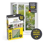 EASYmaxx Protection contre les insectes et le pollen Grille de fenêtre Lot de...