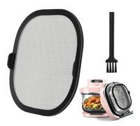 Grille anti-projection, compatible avec Ninja CRISPi Pro AS101 et AS090EU | Pare-éclaboussures magnétique à maille fine avec brosse de nettoyage, réduit les projections de graisse