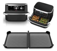 Grille Anti Projection pour Air Fryer Ninja 10,4 L AF500EU - Adaptable à la cloison, Protection en Silicone Réutilisable pour Friteuse à Air Chaud, Protection Efficace de la Spirale Chauffante