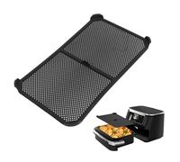 Grille Anti Projection pour Air Fryer Ninja 10,4 L AF500EU, Réutilisable Silicone Air Fryer Accessoires Protections Anti-Éclaboussures, Efficacement Les éclaboussures de Graisse, Facile à Nettoyer
