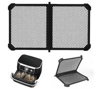Grille Anti Projection pour Air Fryer Ninja AF500EU 10,4 L，Réutilisable & Pliable Grille Anti-Projection en Silicone Premium pour Ninja， Protection Efficace de la Spirale Chauffante
