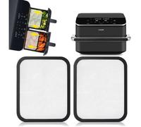 Grille anti-projection pour friteuse à air, 2 pièces, en inox, pour Cosori Dual Blaze Twinfry 10L/8,5L, accessoires Air Fryer.