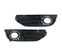grille antibrouillard Compatible avec A4 AR B8 B8.5 pour Allroad pour Quattro Travel 2009 2010 2011 2012-2015 Garniture cadre phare antibrouillard pare-chocs avant(A set)