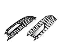 Grille Antibrouillard Compatible Avec A4 B8.5 S4 2013 2014 2015 2016 Cadre Grillagé Phare Antibrouillard Cache Panneau Alvéolé Noir Brillant Pièces Réparation
