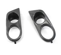 grille antibrouillard Compatible avec BMW E46 M3 2001 2002 2003 2004 2005 2006 calandre pare-chocs avant cache antibrouillard garniture en nid d'abeille(Black c)