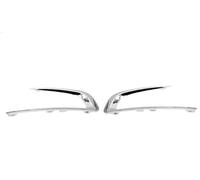 Grille antibrouillard Compatible Avec Peugeot 2008 2014 2015 2016 2017 2018 Couvercle Phare Antibrouillard Avant Voiture Coque Grille Feu Circulation Diurne Garniture Cadre Accessoires Automobiles ( C