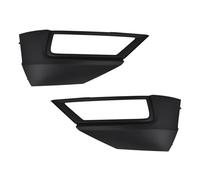 Grille Antibrouillard pour VW pour Tiguan L 2017 2018 2019 Couverture Cadre Phare Antibrouillard Pare-Choc Avant Voiture Couverture Décorative Calandre Avant Couvercle Antibrouillard (Color : Gauche