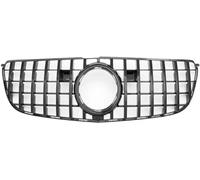 Grille antibrouillard Voiture Grill for Benz for X166 for GLS 2016-2018 for GLS350 GLS400 GLS500 GLS63 Front for Radiator Grille