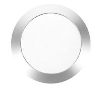 Grille Audio Ronde en Maille Métal Argentée pour Haut-Parleur | Protection de Cône, Montage Facile, pour Porte de Voiture et Enceintes Bibliothèque, Finition Élégante