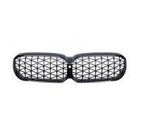 Grille Avant Calandre Avant De Voiture Pour BMW Série 5 G30 G31 F90 Pour M5 LCI 2021+ Racing Grill Meteor Diamond Star Style(Black with Hole)