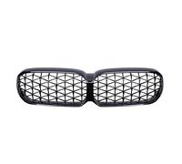Grille Avant Calandre Avant De Voiture Pour BMW Série 5 G30 G31 F90 Pour M5 LCI 2021+ Racing Grill Meteor Diamond Star Style(Black none Hole)