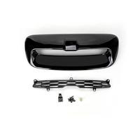 Grille Avant Capot Moteur Avant en ABS pour Mini pour Cooper S R55 R56 R57 R58 07-2013 Noir Brillant/Fibre De Carbone Grille De Calandre(Glossy Black)