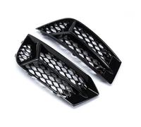 Grille Avant Couverture Calandre Antibrouillard En Nid D'abeille, 2 Pièces Pour A3 2017 - 2020 Lunette Pare-choc Avant De Voiture, Style De Course Calandre Avant Voiture